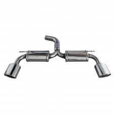 Inoxcar Exhaust Rear Silencer 1X150X105 oblique right+left SEAT LEON III serie (Type 5F) CUPRA 2.0 (280HP) after 2014 diam 70