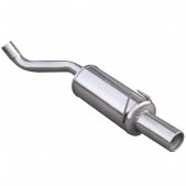 Auspuff Inoxcar Endschalldämpfer hinten 1X80 ALFA ROMEO 145 2.0 TS 150PS nach 1996
