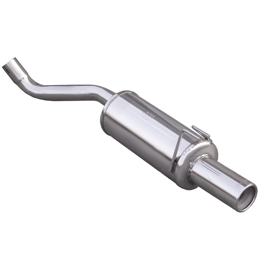 Auspuff Inoxcar Endschalldämpfer hinten 1X80 ALFA ROMEO 145 2.0 TS 150PS nach 1996 - IC-AL1450480 - AL145.04.80 - 3661768104736