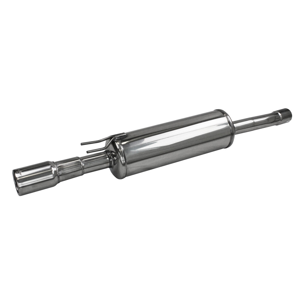 Auspuff Inoxcar Endschalldämpfer hinten 1X80 ALFA ROMEO 155 1.8 16V 140CV 1992-1997 - IC-AL1550280 - AL155.02.80 - 3661768105054