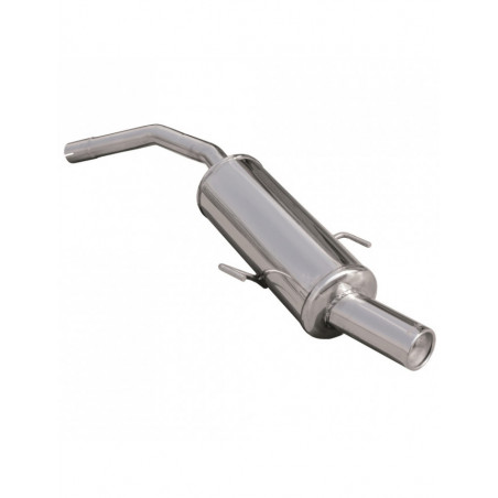 Auspuff Inoxcar Endschalldämpfer hinten 1X80 ALFA ROMEO 156 1.6 TS 120CV nach 1997 diam 50