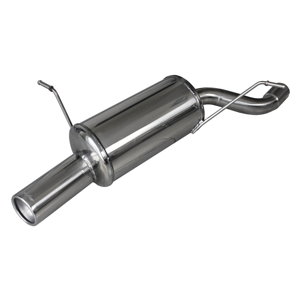 Echappement Inoxcar Silencieux Arrière 1X80 BMW E46 318Ti Compact 143CV 2002-2005 - IC-BME460380 - BME46.03.80 - 3661768102237