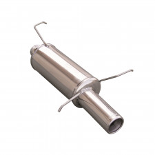 Scarico Inoxcar Silenziatore Terminale 1X80 CITROEN AX 1.1 (60CV) dopo il 1991