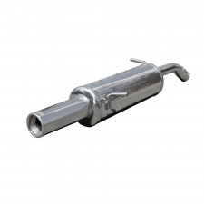 Echappement Inoxcar Silencieux Arrière 1X80 CITROEN C3 1.1 60CV 2001-2008 diam 40