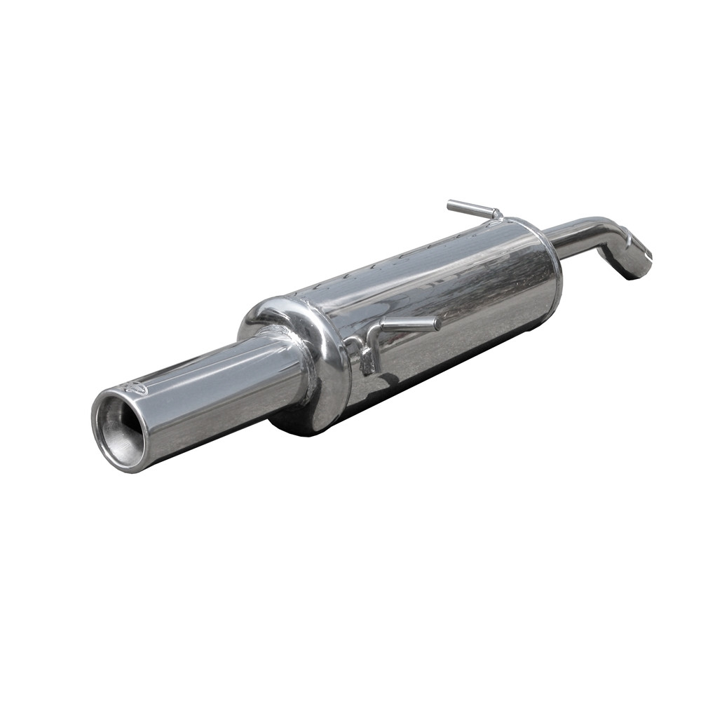 Auspuff Inoxcar Endschalldämpfer hinten 1X80 CITROEN C3 1.1 60CV 2001-2008 Durchm. 40 - IC-CIC30180 - CIC3.01.80 - 3661768397343