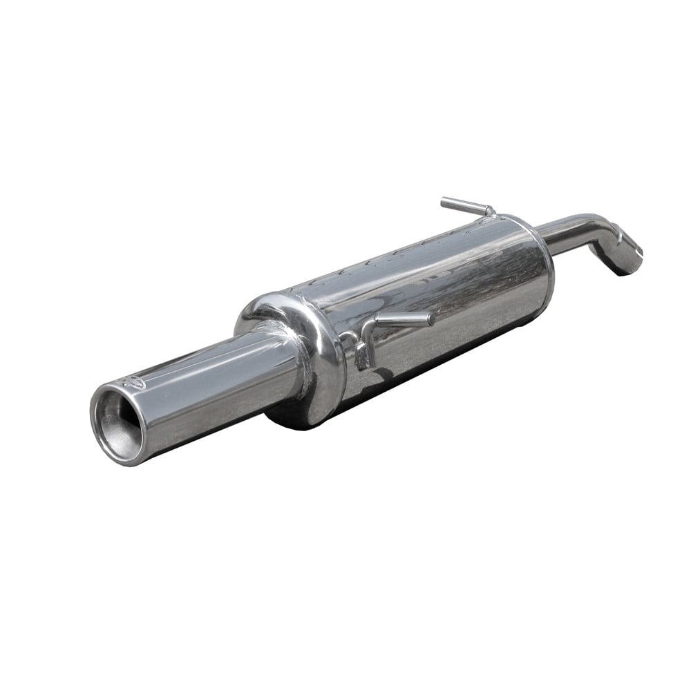 Scarico Inoxcar Silenziatore Terminale 1X80 CITROEN C3 1.4 16V (88CV) 2001-2008 - IC-CIC30580 - CIC3.05.80 - 3661768112793