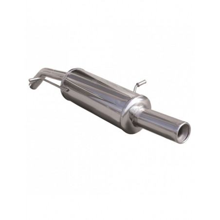 Auspuff Inoxcar Endschalldämpfer 1X80 CITROEN DS3 1.4 95cv nach 2010 diam 45