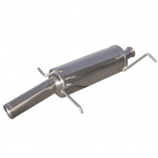 Scarico Inoxcar Silenziatore Terminale 1X80 CITROEN XSARA 1.9 TD (90CV) prima del 1998