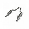 Auspuff Inoxcar Endschalldämpfer Hinten 1X80 rechts+links AUDI A6 Typ 4B RS6 4.2i V8 450CV 2002-2004