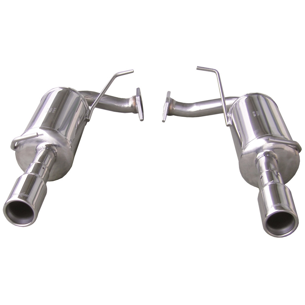 Inoxcar Exhaust Rear Silencer 1X80 right+left MAZDA 6 2.3 TURBO 16V (260HP) after 2005 - IC-MAZD0180 - MAZD.01.80 - 3661768220191