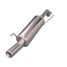 Inoxcar Exhaust Rear Silencer 1X80 FIAT PUNTO EVO 1.4 (77HP) 2009 diam 42