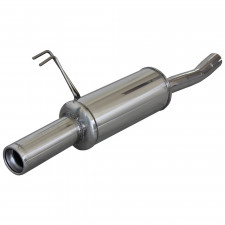 Scarico Inoxcar Silenziatore Terminale 1X80 FIAT PUNTO (Tipo 176) 1.4 GT TURBO (131CV) prima del 1999 diam 54