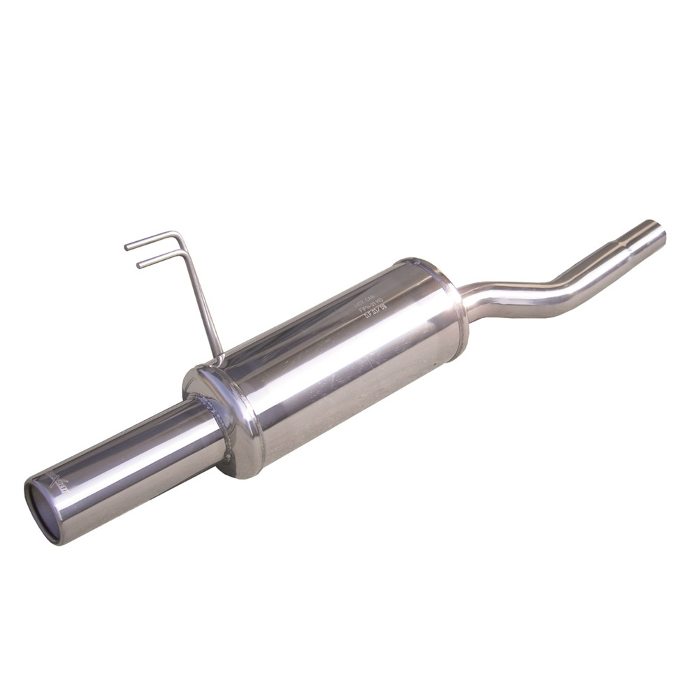Auspuff Inoxcar Endschalldämpfer hinten 1X80 FIAT PUNTO Typ 176 90 1.2 60PS vor 1999 - IC-FIPN0480 - FIPN.04.80 - 3661768113943