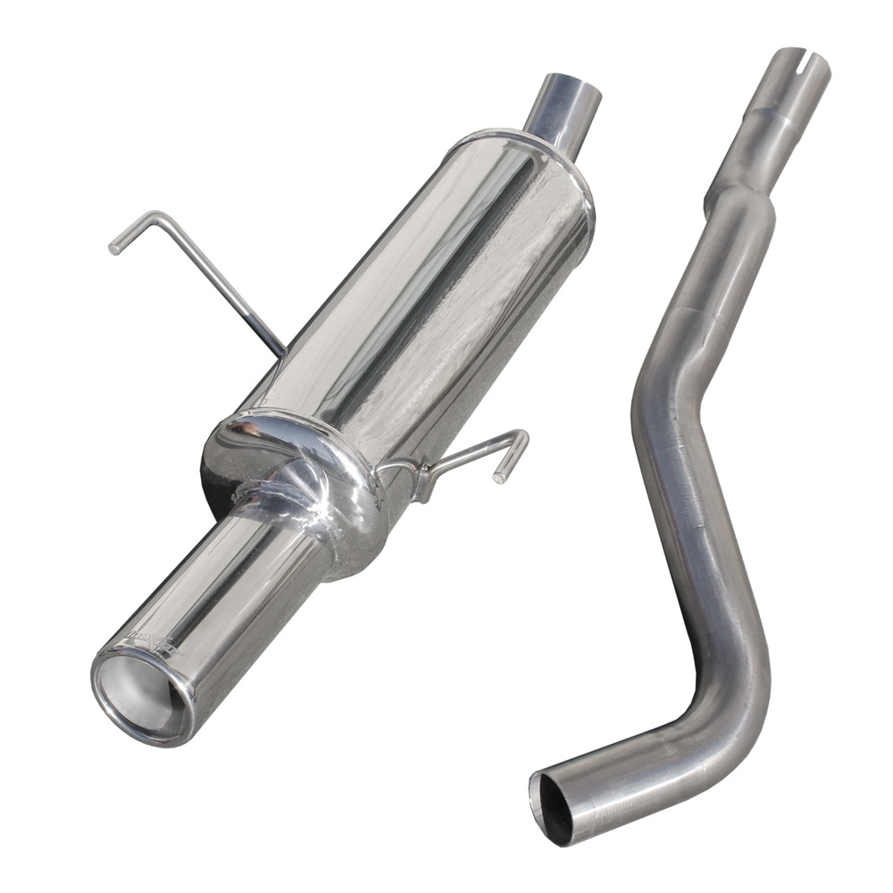 Auspuff Inoxcar Endschalldämpfer hinten 1X80 FIAT PUNTO Typ 188 1.9 JTD 86CV 1999-2003 diam 50 - IC-FIPN1080 - FIPN.10.80 - 3661768114179