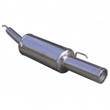 Inoxcar Exhaust Rear Silencer 1X80 FORD Fiesta 3 (‘90) 1.6 (90HP) before 1995