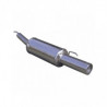 Scarico Inoxcar Silenziatore Terminale 1X80 FORD Fiesta 3 (‘90) 1.6 (90CV) prima del 1995