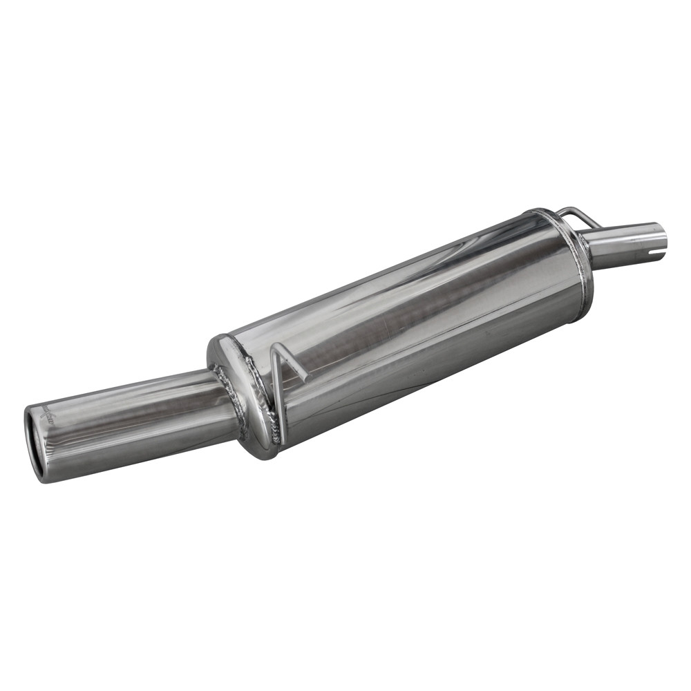 Inoxcar Exhaust Rear Silencer 1X80 FORD FIESTA 5° serie (‘02) 1.4 16V (80HP) after 2002 diam 45 - IC-FOFI1280 - FOFI.12.80 - 3661768906224