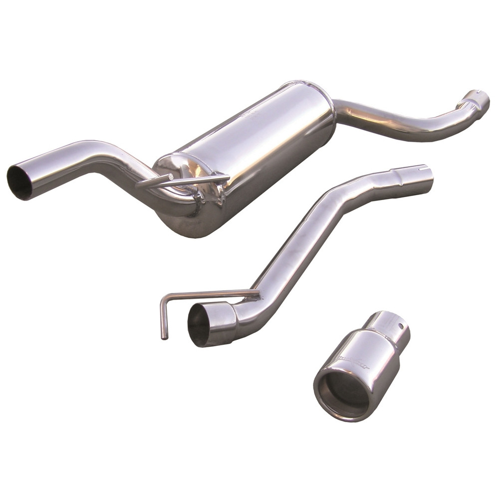 Scarico Inoxcar Silenziatore Terminale 1X80 FORD FOCUS 1er  serie 1.8 TDCi (100CV) 1999-2004 diam 55 - IC-FOFO0480 - FOFO.04.80 - 3661768906170