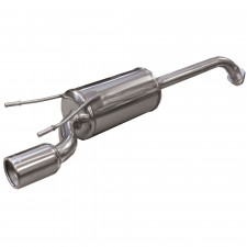 Scarico Inoxcar Silenziatore Terminale 1X80 HONDA JAZZ (tipo GG3) 1.4i SPORT (99CV) dopo il 2011