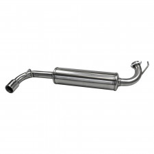 Echappement Inoxcar Silencieux Arrière 1X80 LANCIA DELTA Type 831 2.0 TURBO INTEGRALE 8V / 16V 1989-1991
