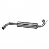 Inoxcar Exhaust Rear Silencer 1X80 LANCIA DELTA (Type 831) 2.0 TURBO INTEGRALE 8V / 16V 1989-1991