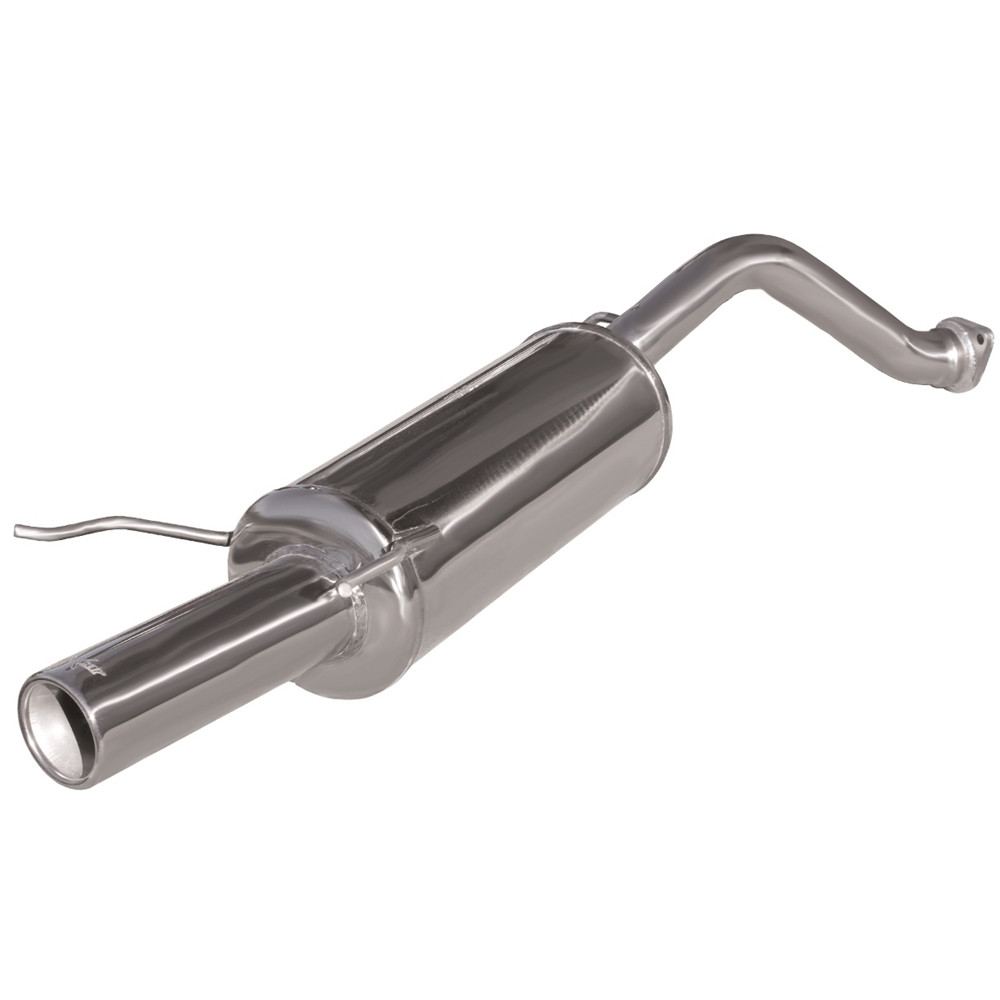 Inoxcar Exhaust Rear Silencer 1X80 MG ZR 100 TD (101HP) 2001-2003 - IC-MGZR0380 - MGZR.03.80 - 3661768237045