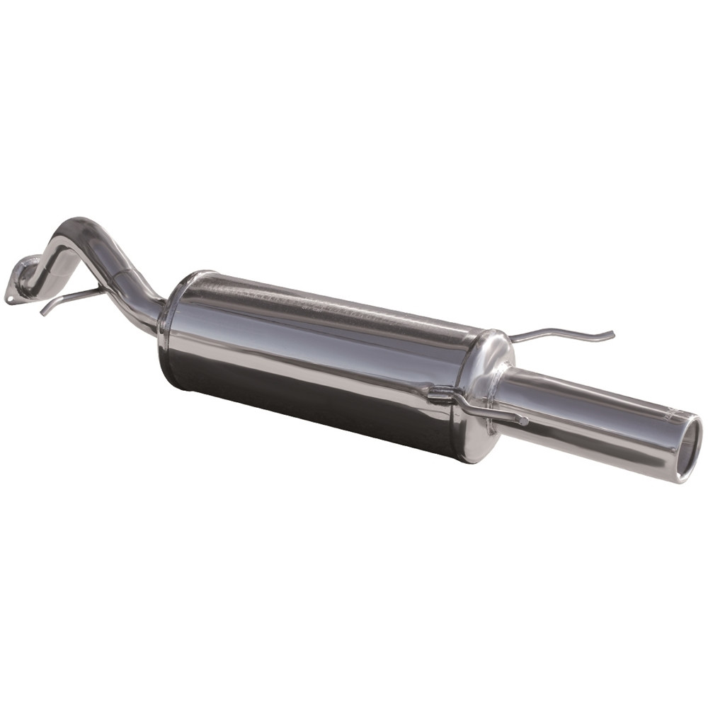 Scarico Inoxcar Silenziatore Terminale 1X80 MG ZR 105 (103CV) 2001-2005 - IC-MGZR0180 - MGZR.01.80 - 3661768236956