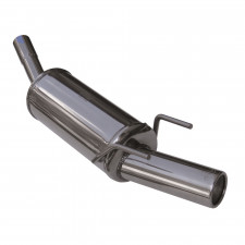 Inoxcar Exhaust Rear Silencer 1X80 OPEL CORSA B 1.4 (82HP-90HP) 1993-2000 diam 45