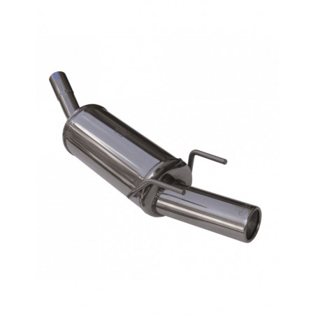 Auspuff Inoxcar Endschalldämpfer 1X80 OPEL CORSA B 1.4 82CV-90CV 1993-2000 diam 45