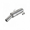 Auspuff Inoxcar Endschalldämpfer hinten 1X80 PEUGEOT 205 1.6 89CV 1989-1997