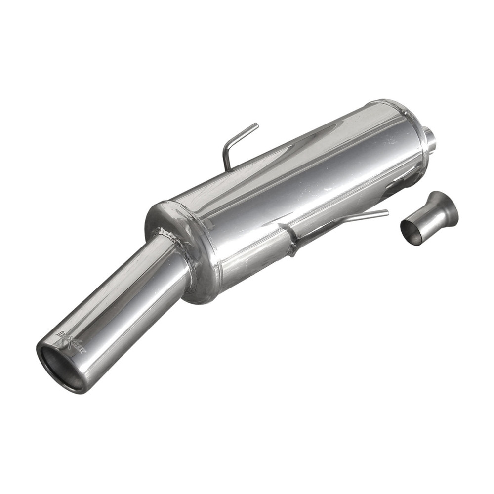Inoxcar Exhaust Rear Silencer 1X80 PEUGEOT 205 1.6 (89HP) 1989-1997 - IC-PE2050480 - PE205.04.80 - 3661768316641