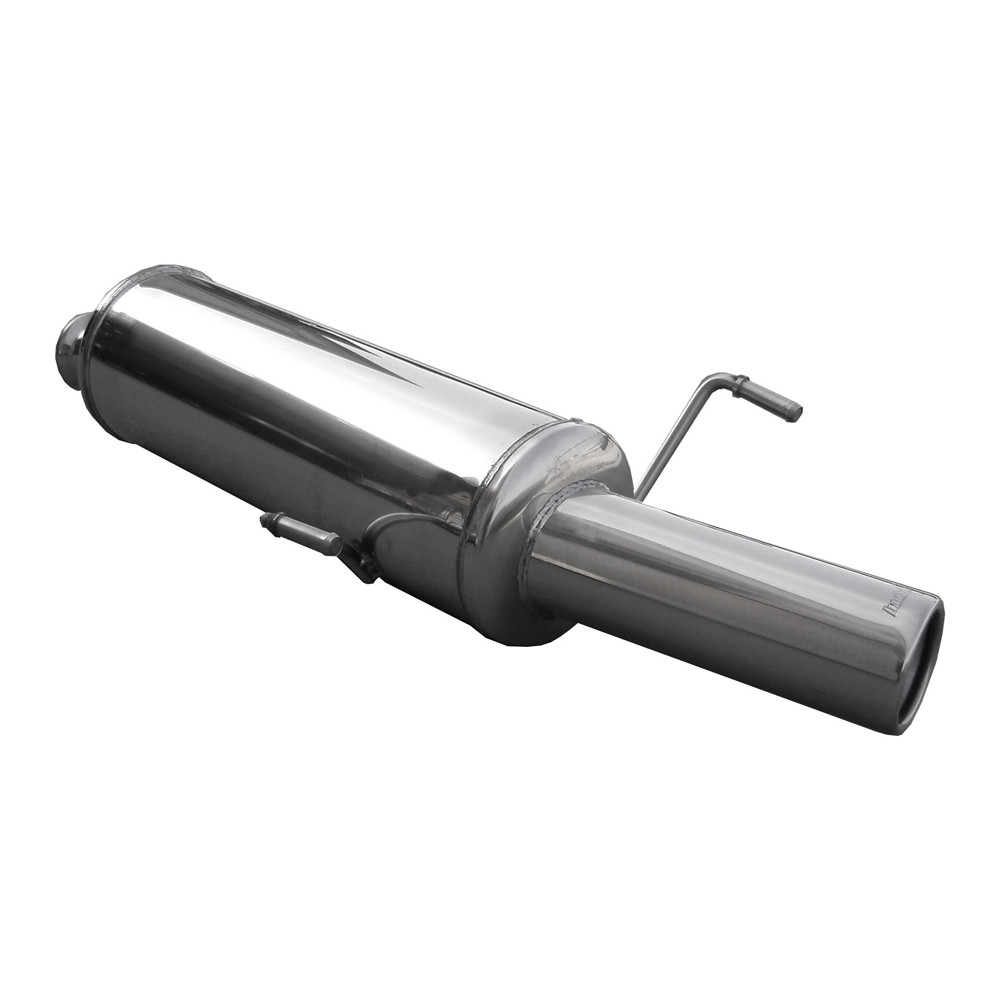 Inoxcar Exhaust Rear Silencer 1X80 PEUGEOT 306 1.8 XS (101HP) 1997-1999 - IC-PE3060380 - PE306.03.80 - 3661768329276