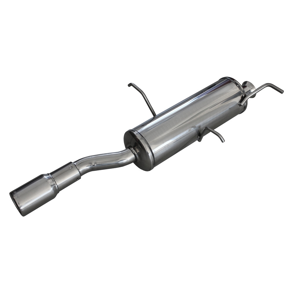 Auspuff Inoxcar Endschalldämpfer hinten 1X80 PEUGEOT 306 2.0 16V CABRIO 133CV nach 1997 - IC-PE3060980 - PE306.09.80 - 3661768330289