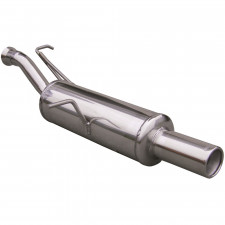 Scarico Inoxcar Silenziatore Terminale 1X80 PEUGEOT 307 1.4 (75CV) dopo il 2001