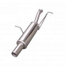 Scarico Inoxcar Silenziatore Terminale 1X80 PEUGEOT 307 1.6 HDI (90CV-109CV) dopo il 2004