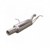 Scarico Inoxcar Silenziatore Terminale 1X80 PEUGEOT 307 2.0 HDI (90CV) dopo il 2002