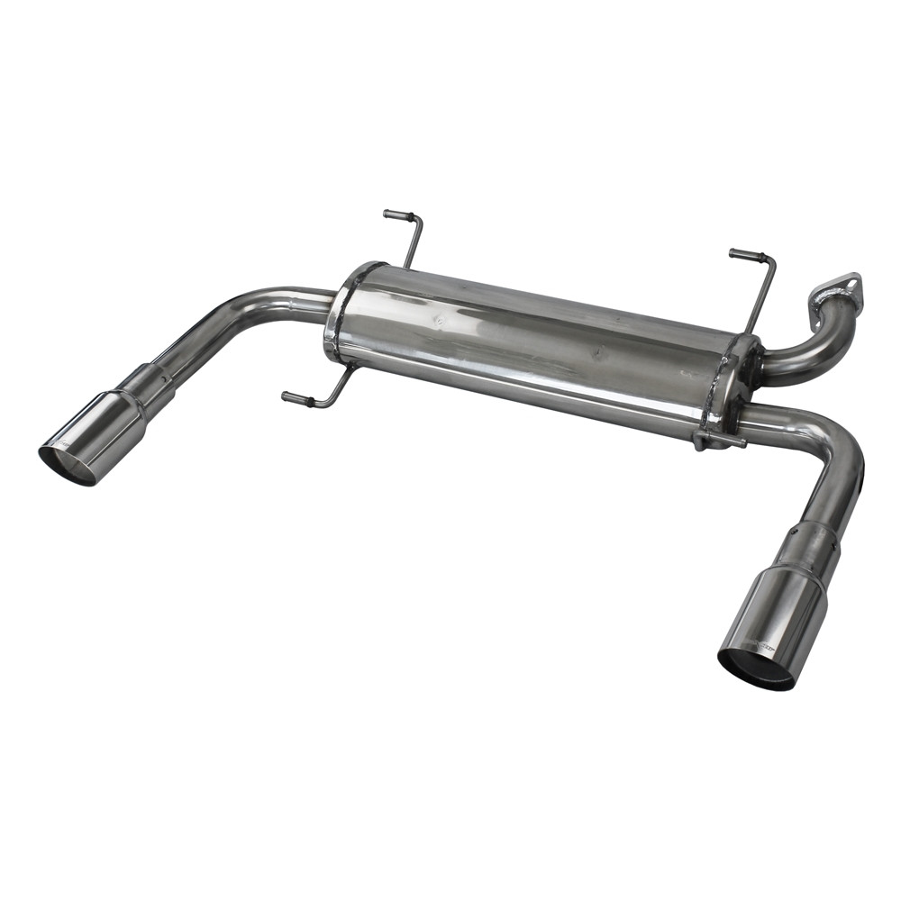 Scarico Inoxcar Silenziatore Terminale 1X80 RACING destra+sinistra SUZUKI SWIFT 1.6 VVT SPORT (136CV) dopo il 2012 - IC-SUSW0280RA - SUSW.02.80RA - 3661768398425