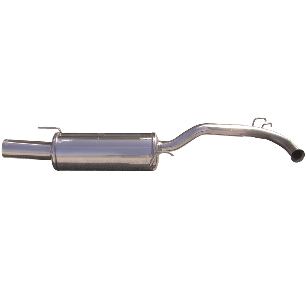 Auspuff Inoxcar Endschalldämpfer hinten 1X80 RENAULT CLIO 1 1.6 vor 1998 - IC-RECL1780 - RECL.17.80 - 3661768337837