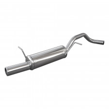 Inoxcar Exhaust Rear Silencer 1X80 SEAT IBIZA (Type 6L) 1.4 TDI (75HP) 2002-2006