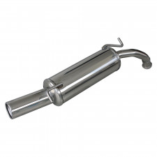 Inoxcar Exhaust Rear Silencer 1X80 TOYOTA YARIS 1.5 TS Turbo (105HP) 2003-2005