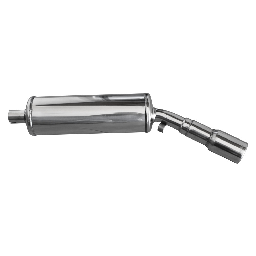 Inoxcar Exhaust Rear Silencer 1X80 VOLKSWAGEN GOLF 1  1.6 GTi (110HP) before 1984 - IC-WGO0180 - WGO.01.80 - 3661768367506