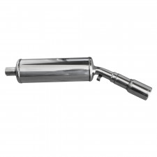 Scarico Inoxcar Silenziatore Terminale 1X80 VOLKSWAGEN GOLF 1 1.8 GTi (112CV) prima del 1984