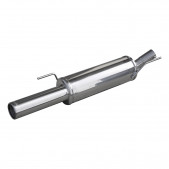 Auspuff Inoxcar Endschalldämpfer hinten 1X80 VOLKSWAGEN GOLF 3 1.6 101CV 1991-1998