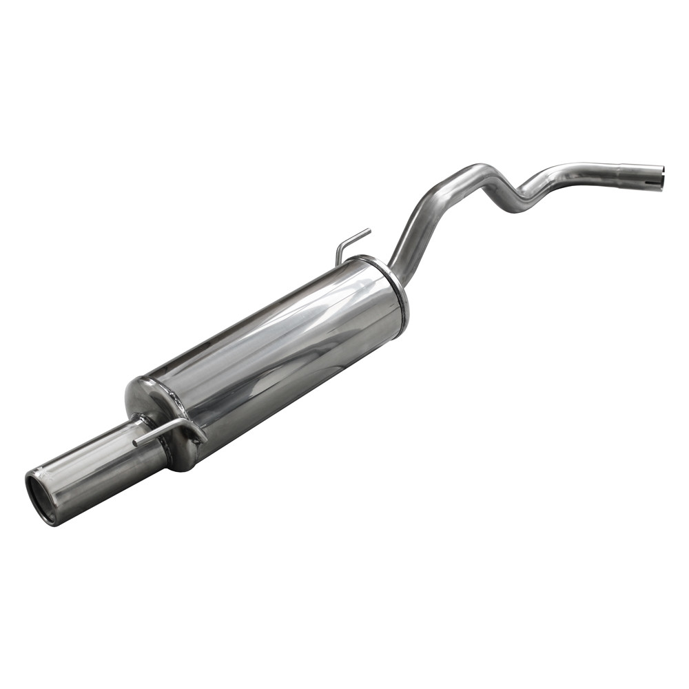 Scarico Inoxcar Silenziatore Terminale 1X80 VOLKSWAGEN POLO (Tipo 6N / 6N2) 1.3 1994-2001 - IC-WPO0280 - WPO.02.80 - 3661768368770