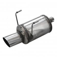 Inoxcar Exhaust Rear Silencer 1X90 RALLY FIAT 500 Restyling after 2013 1.2 (69HP)