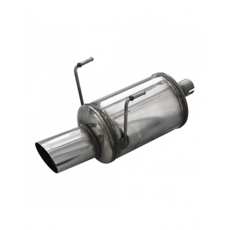 Inoxcar Exhaust Rear Silencer 1X90 RALLY FIAT 500 Restyling after 2013 1.2 (69HP)