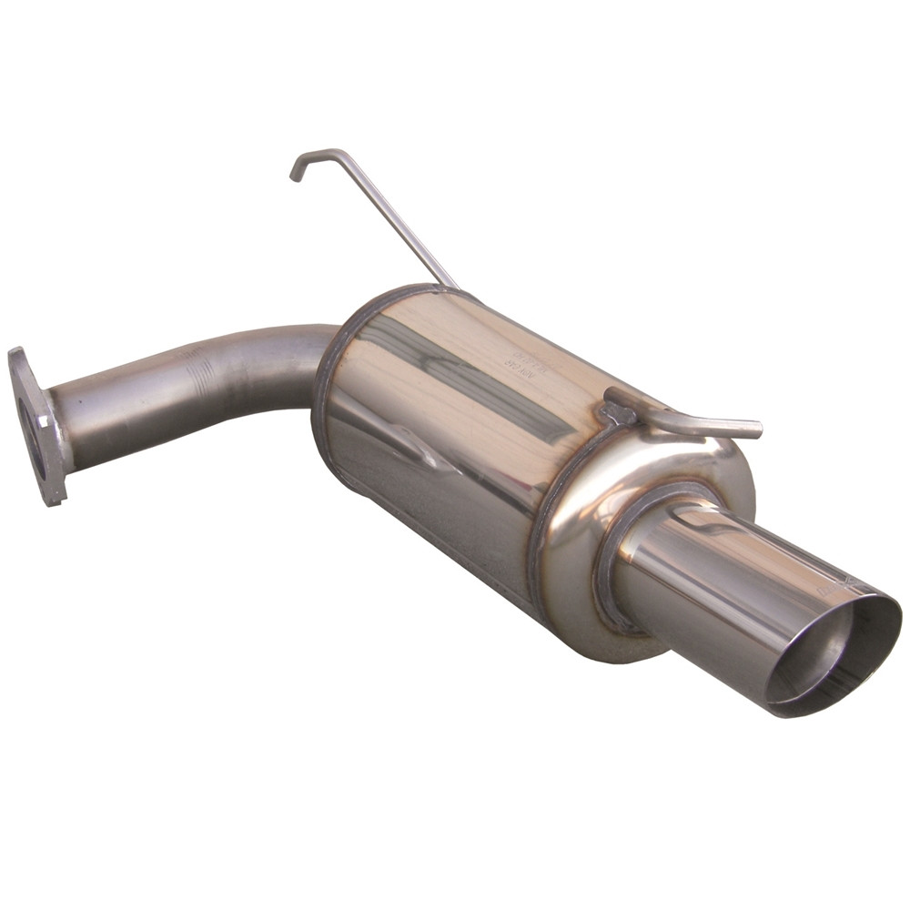 Scarico Inoxcar Silenziatore Terminale 1X90 RALLY MITSUBISHI LANCER EVO VIII (265CV) 2004-2005 diam 63 - IC-MILA0290RA - MILA.02.90RA - 3661768262672