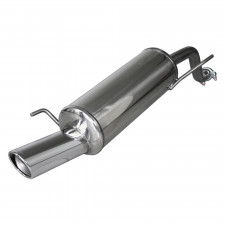 Auspuff Inoxcar Endschalldämpfer hinten 1X90 X-RACE FIAT GRANDE PUNTO Typ 199 1.2 65PS nach 2006 diam 40