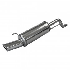Inoxcar Exhaust Rear Silencer 1X90 X-RACE FIAT PUNTO EVO 1.4 (77HP) 2009 diam 42