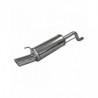Auspuff Inoxcar Endschalldämpfer hinten 1X90 X-RACE FIAT PUNTO EVO 1.4 77cv 2009 diam 42